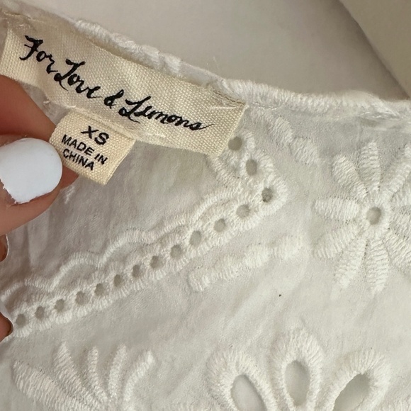 For Love and Lemons X REVOLVE Eyelet Dress - Picture 9 of 9